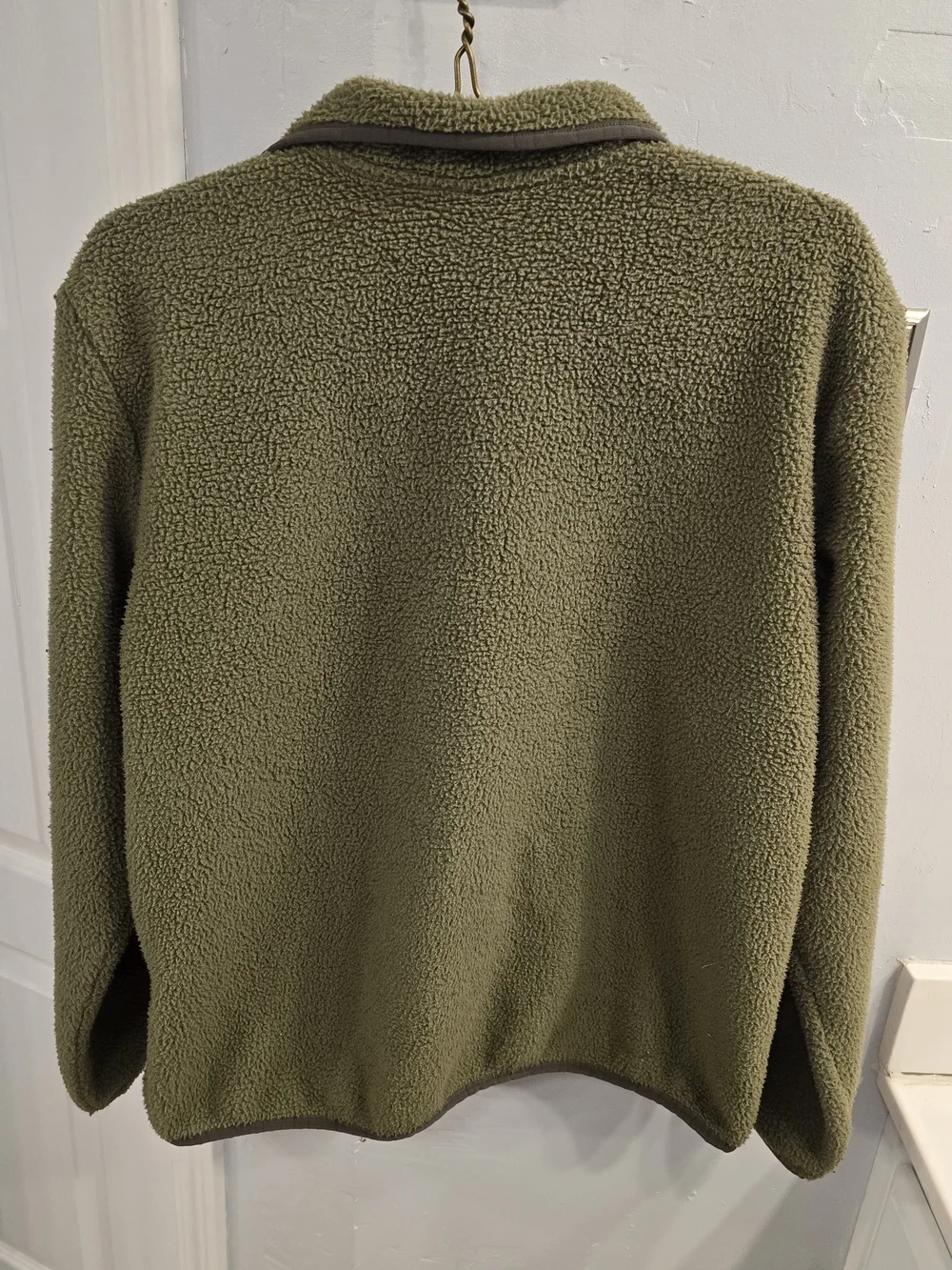 The North Face Olive Green Fleece Jacket